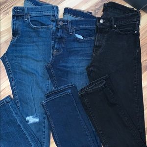 Abercrombie & Fitch & Hollister skinny Denim